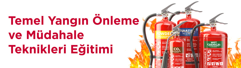 temel yangın önleme ve müdahale teknikleri eğitimi
